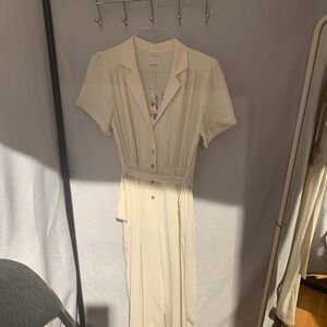 Elegant Cream jumpsuit